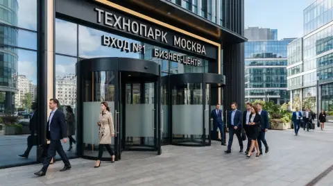 Автоматические двери — телескопические створки