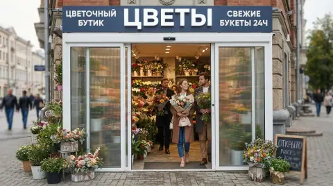 Двери с автоматикой — автоматическая раздвижная группа на входе
