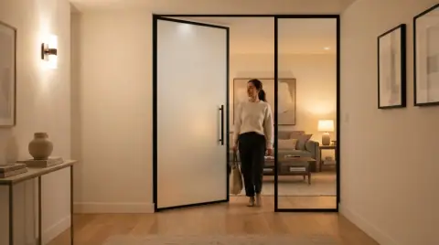 Система маятниковых дверей — пример 5