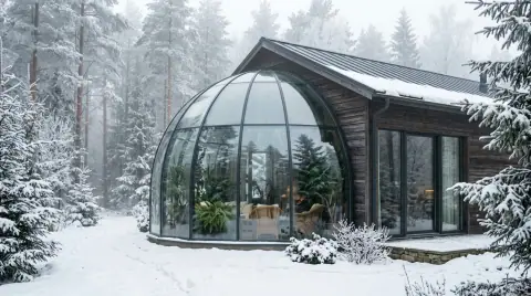 Цена на алюминиевые зимние сады — пример 1